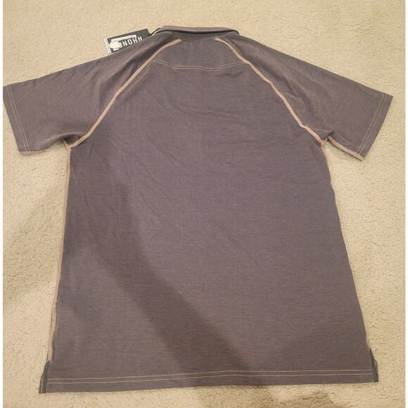 NEW Rhone Delta Pique Short Sleeve Polo Shirt Top Performance Men MED Anti Odor - Picture 4 of 12